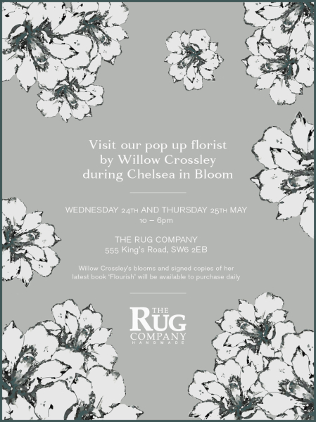 Pop Up Florist by Willow Crossley at The Rug Company